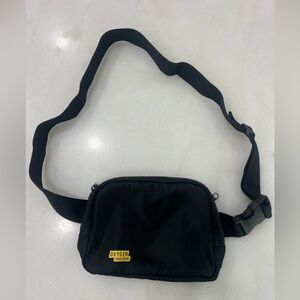 Oxygen True Crime Black Crossbody Bag